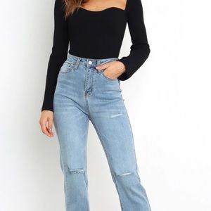 New Petal and Pup Aquerelle Knit sweater black